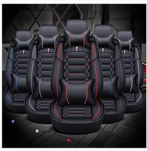 Funda de cuero para asiento de <span class=keywords><strong>Audi</strong></span>, Mercedes, Bmw, Nappa, Sitzbezug, Kit completo, Protector de asiento envuelto, compatible con Toyota, <span class=keywords><strong>2022</strong></span> - Product Image 2