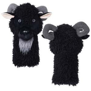Housse de tête de club de golf réaliste en peluche douce, accessoires de golf, housse de tête de driver - Product Image 3