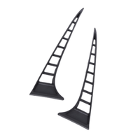 OEM 51128056587 51128056588 Cadre de calandre de pare-chocs arrière noir ABS pour M3 M4 F80 F82 F83 2014-2019