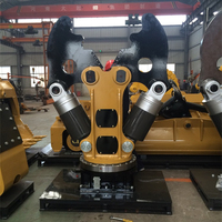 Cisaille de démolition hydraulique haute performance pour excavatrice, avec mâchoires personnalisables, accessoire de coupe d'acier pour toutes les marques d'excavatrices