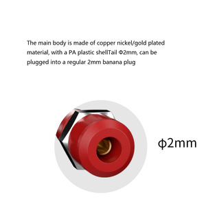 Brass Nickel Plated Panel <strong>Socket</strong> with Banana <strong>Socket</strong> <strong>28mm</strong> - Product Image 5