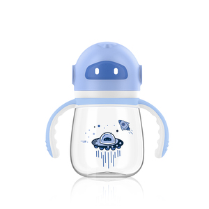 Xiaomi — bouteille d'eau PPSU sans BPA, avec <span class=keywords><strong>bec</strong></span> à bord latéral en Silicone, <span class=keywords><strong>tasse</strong></span> à paille - Product Image 2