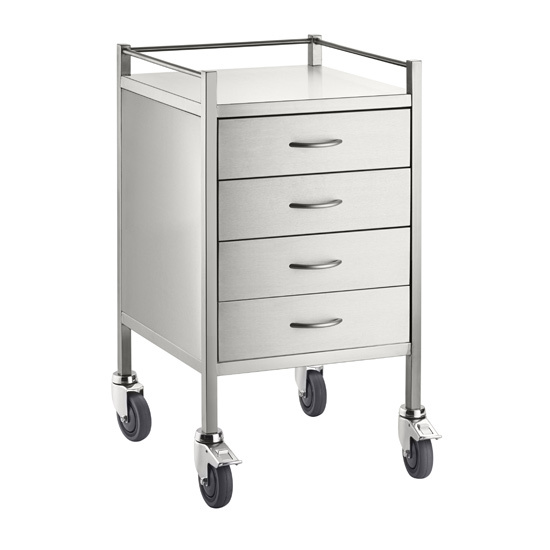 Hospital Stainless Steel Surgical Instrument Trolley