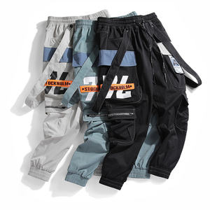 Pantalones deportivos de ocio para hombre, ropa de calle de Hip-Hop, con estampado a la moda, novedad de <span class=keywords><strong>2022</strong></span> - Product Image 2