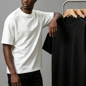 Camiseta <span class=keywords><strong>y</strong></span> Pantalones Cortos Personalizados con Logotipo OEM, Camisetas Lisas al por Mayor para la Venta - Product Image 3