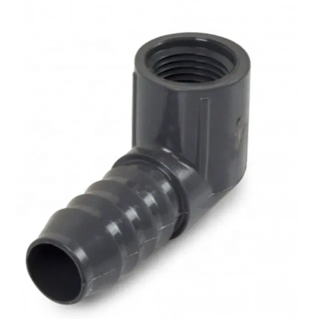 Degree Hose Elbow Barb Connector Insert x FNPT, 3/4 in Pipe Size