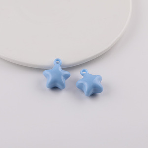 ลูกปัดอะคริลิคหลากสีรูปดาวมีรูสำหรับทำเครื่องประดับ DIY ขนาด 10 มม. - Product Image 3