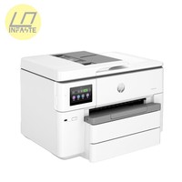 Infaste pencetak Inkjet nirkabel, HP OfficeJet Pro 9730 Format lebar, nirkabel semua dalam satu warna, pencetakan dupleks untuk kantor