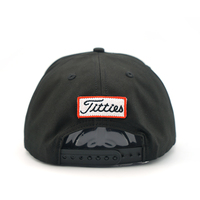 Gorra de Béisbol Unisex de 5 Paneles con Bordado Cursivo Personalizado, Perforada con Láser, Impermeable, de Secado Rápido, Venta al Por Mayor de Fábrica