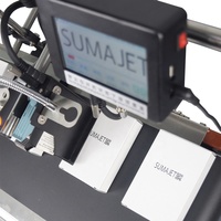 Imprimante automatique à jet d'encre TIJ en ligne pour bouteille en plastique et tube Date et numéro de logo Imprimante d'étiquettes de cartes à encre à séchage rapide
