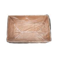 Sac personnalisé en LDPE transparent à soufflets sur 4 côtés pour la protection des équipements de bureau, copieur, scanner, anti-poussière, anti-humidité