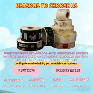 Tùy Chỉnh Vàng Lá Chăm sóc Da Dính Dán Không Thấm Nước Mỹ Phẩm Nhãn Cho Cơ Thể Kem Lotion Chai Dầu Gội Đầu In Ấn Bao Bì - Product Image 6