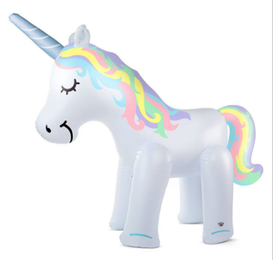 गेंडा छिड़काव पानी खिलौने बच्चों और वयस्कों के लिए <span class=keywords><strong>Inflatable</strong></span> आउटडोर यार्ड छिड़काव छप खेलने लॉन पानी स्प्रे खिलौना - Product Image 1