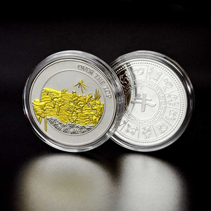 제조 업체 개인화 된 사용자 정의 로고 도전 동전 3D 아연 합금 금 실버 금속 에나멜 컬렉션 사용자 정의 동전 - Product Image 3