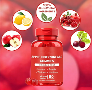 Gomitas Dietéticas Health Nova OEM, Nueva Llegada, Gomitas <span class=keywords><strong>Detox</strong></span> de Vinagre de Sidra de Manzana para un Vientre Plano - Product Image 2