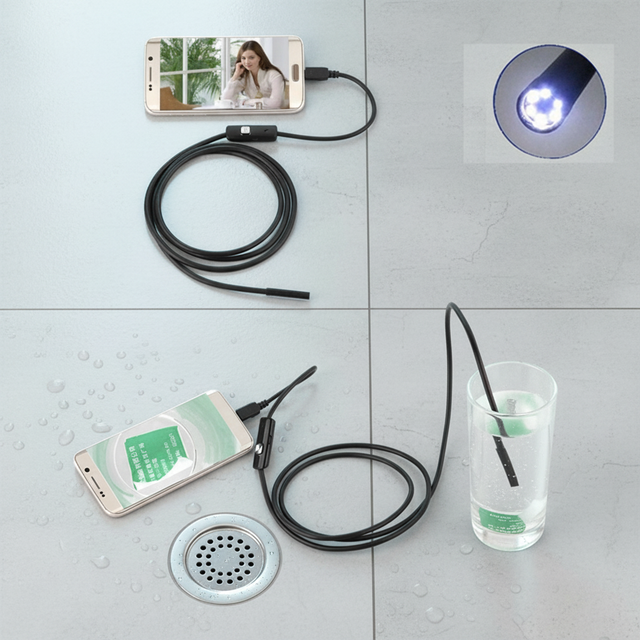 Promotion Industrial Endoscope Pipes Sewer Underwater Well Handheld Borescope Digital Inspection Camera
