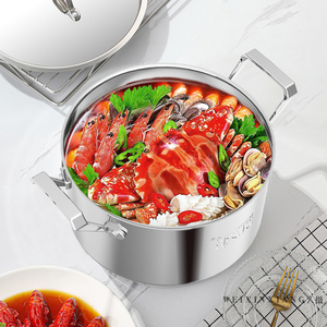 Batterie de cuisine WINNING STAR en acier inoxydable ST-5100, <span class=keywords><strong>9</strong></span> pièces, finition miroir, ensemble de casseroles et marmites en acier inoxydable pour la cuisine - Product Image 3