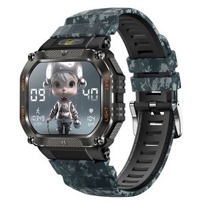 Montre connectée de sport en plein air HT34, appel Bluetooth, moniteur de fréquence cardiaque, moniteur de sommeil, étanche 3ATM, montre de fitness au poignet - Product Image 5