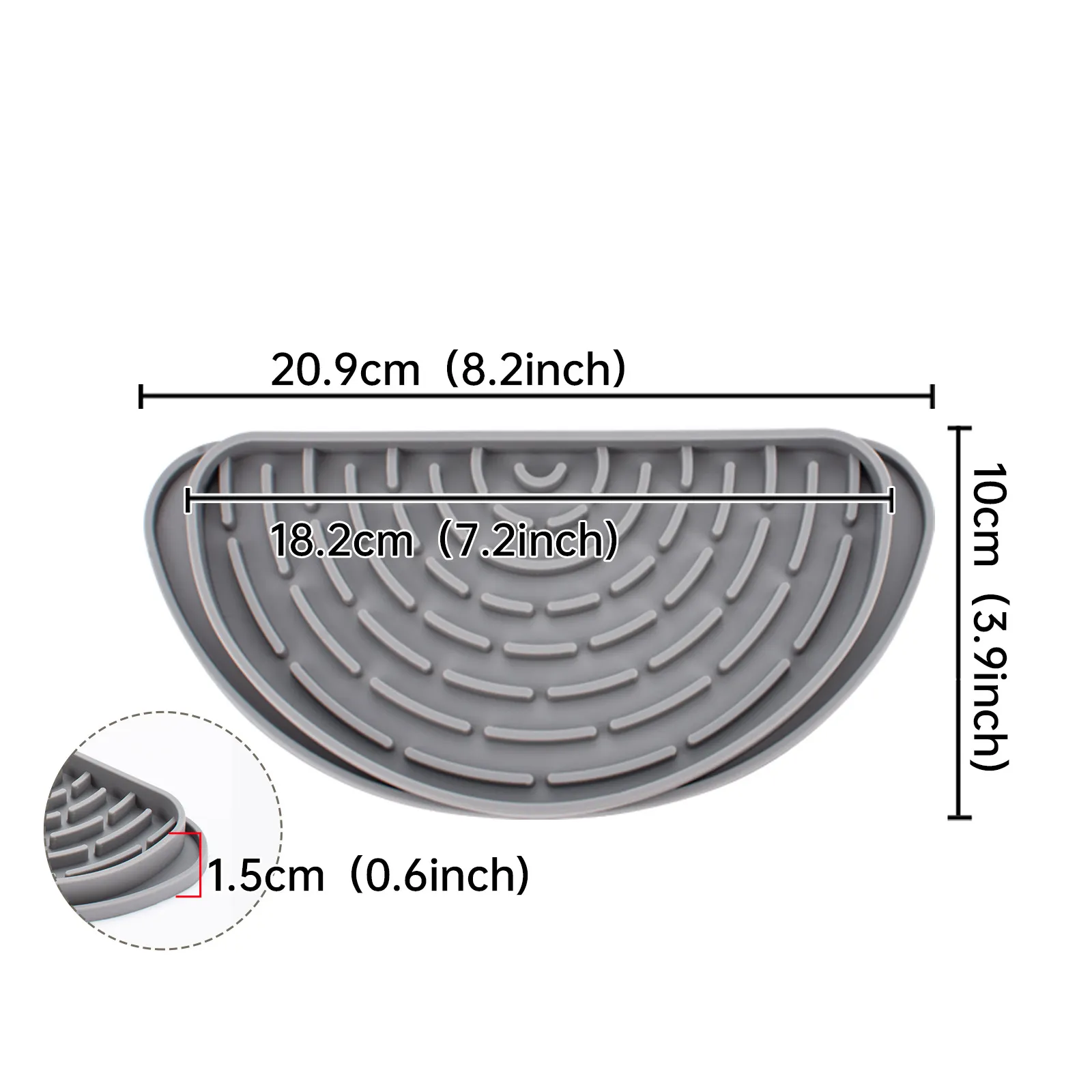 Refrigerator Drip Tray Fridge Water Dispenser for Water Tray Food Grade Silicone Dispenser Drip Collector