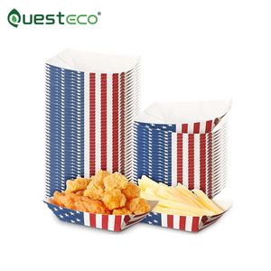 Caja de cartón desechable con forma de bote para comida, mini caja de cartón kraft para comida, personalizada, para helado de perro caliente al mejor precio - Product Image 6