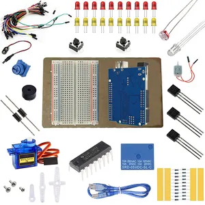 SG90 servomoteur L293D pilote pas à pas développement de puce carte d'apprentissage Kit de démarrage Kit de projecteur bricolage