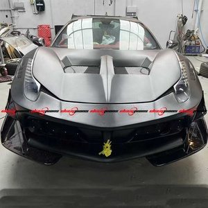 Kit Carrozzeria Widebody per <span class=keywords><strong>Ferrari</strong></span> 458 LB con Paraurti Anteriore/Posteriore in Fibra di Vetro, Aggiornamento Completo Esterno - Product Image 6