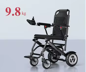 2025년 트렌드 상품 신제품 올 알루미늄 프레임 합금 장애인 케어 휴대용 휠체어 접이식 경량 휠체어 - Product Image 2