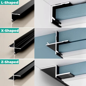 F/X/Z-Type Ceiling Shadow Line <strong>LED</strong> Aluminum Profile Plasterboard Edge Trim Channel Wall <strong>Corner</strong> Stair Decoration Bar Strip <strong>Lights</strong> - Product Image 6