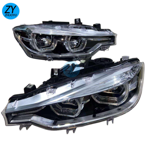 Sistema de Iluminación Automotriz, Conjunto de Faros LED, Compatible con <span class=keywords><strong>BMW</strong></span> <span class=keywords><strong>Serie</strong></span> <span class=keywords><strong>3</strong></span> 2016 <span class=keywords><strong>2017</strong></span> 2018 320i 325i 330i 328i F30 F35 - Product Image 2