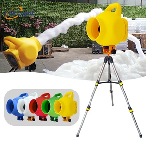 LM Factory New Style Mini 800W Máquina de <span class=keywords><strong>Cannan</strong></span> de espuma impermeable de plástico para actividades de piscina de verano Máquina de espuma de fiesta - Product Image 1