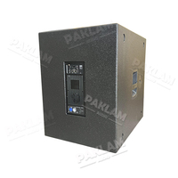 Subwoofer Pasivo para Exteriores Paklam Audio de 18 Pulgadas y 1600 W de Potencia Máxima, Sistema de Subwoofer Activo con Graves Potentes, Sistema de Sonido de Audio