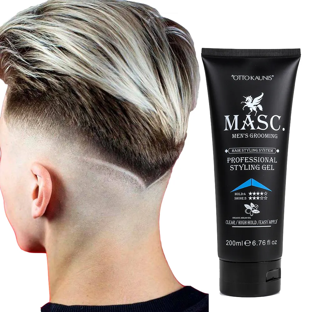 Professional Maximum Control High Shine Finish Hair Hair Styling Gel for Helps Create Flake-free Hairstyles