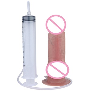 FAAK Fantasy Ejaculation <b>Dildo</b> Wholesale Silicone Inflatable Squirting <b>Dildo</b> Realistic Penis Female Masturbator Adult Sex Toys - Product Image 3
