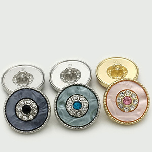 Boutons métalliques les plus vendus, sans nickel, plusieurs couleurs, accessoires vestimentaires durables, boutons métalliques pour vêtements - Product Image 2
