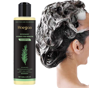 Rosemary Mint Hair Thickness Natural Herbal Volumizing <b>Shampoo</b> Oily Scalp Strengthening Repairing Hair Care OEM Brand Round Form - Product Image 6
