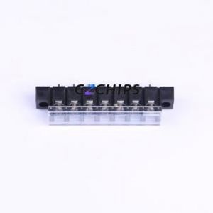 KF38CM-8.25-7P Barrier Terminal Block Through hole Component (THT),P=8.25mm Connector With Cover Plate 8.25mm 1x7P Straight Pin - Product Image 1