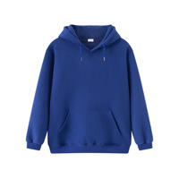 Sudadera con Capucha YKH de 330 g/m², de Buena Calidad, Talla Grande, Lisa, Estilo Urbano, para Hombre, Manga Larga