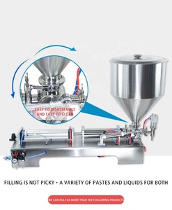 Machine de remplissage semi-automatique de gelée de pétrole et de cire à fonction de mélange pour boissons et shampooing, haute qualité, facile à utiliser - Product Image 3