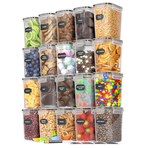 Kitchen Sealing <b>Jars</b> Grain Plastic <b>Large</b> <b>Storage</b> Transparent Food <b>Storage</b> <b>Jars</b> <b>Storage</b> Fresh Boxes - Product Image 1