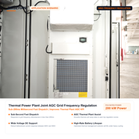 Système de stockage de batteries au lithium en armoire ESS refroidie par air pour utilisation dans les projets d'installations solaires industrielles, commerciales et utilitaires