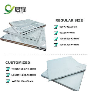 لوحة من الألياف الزجاجية العازلة للجدران مقاومة للحريق السيليكا المدخنة فراغ - Product Image 3