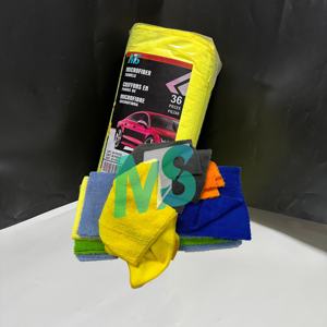 Toalla de microfibra para coche personalizada de fábrica, 300gsm 400gsm, toalla de detallado de coches de pelo largo y corto - Product Image 1