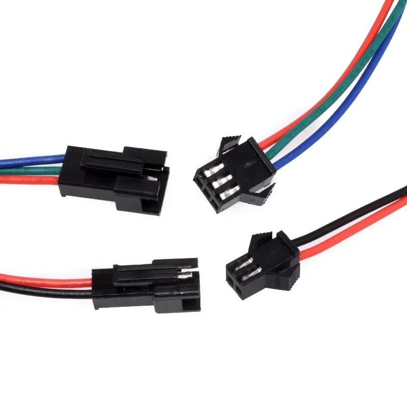 SM2.54 SM 2,54 мм шаг 2P 3P 4P 5P 6P 8P 10P штекер JST разъем 26AWG кабель для зарядки аккумулятора адаптер