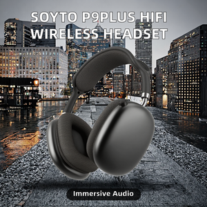 Audífonos Inalámbricos MAX con Controladores de 40 mm, Sonido Estéreo de Alta Fidelidad para DJ, Deportes, Cascos, Auriculares - Product Image 2