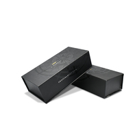 Caja de Regalo Magnética Rígida de Lujo para Pestañas, con Logotipo Personalizado, Laminado Mate, Grabado en Relieve, Reciclable, para Crema Facial Cosmética
