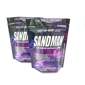 Reusable Snack Package Grade Plastic Storage Electric Protein Shaker Whey Gym Powder Drink Custom Food Packaging Bag - Product Image 3