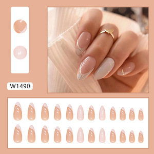 Neissry – Vente en gros de <span class=keywords><strong>faux</strong></span> <span class=keywords><strong>ongles</strong></span> en <span class=keywords><strong>gel</strong></span> acrylique peints à la main, qualité luxe, faits à la main, <span class=keywords><strong>gel</strong></span> 3D, dissolvant, boîte personnalisée, <span class=keywords><strong>prix</strong></span> d'usine - Product Image 3