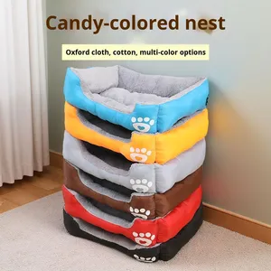 Hundehütte All-Season umwelt freundlicher Druck rutsch feste Haustier matte Warmes bequemes Hunde bett abnehmbar wasch bar - Product Image 5