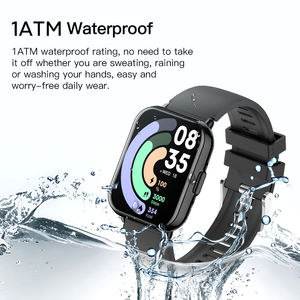 Z169 Damen Herren Smartwatch 1,83'' TFT 10M Wasserdicht BT-Anruf Herzfrequenz Schlafüberwachung Sprachsteuerung Silikonarmband für Android iOS Telefon - Product Image 4