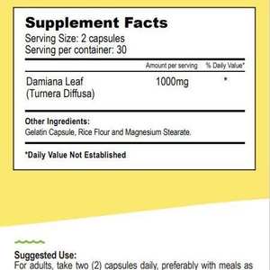 <span class=keywords><strong>Damiana</strong></span> Yaprağı <span class=keywords><strong>Damiana</strong></span> Ekstresi Takviyesi <span class=keywords><strong>Damiana</strong></span> Kapsülü Özelleştirin ve Toptan Satın Alın - Product Image 2
